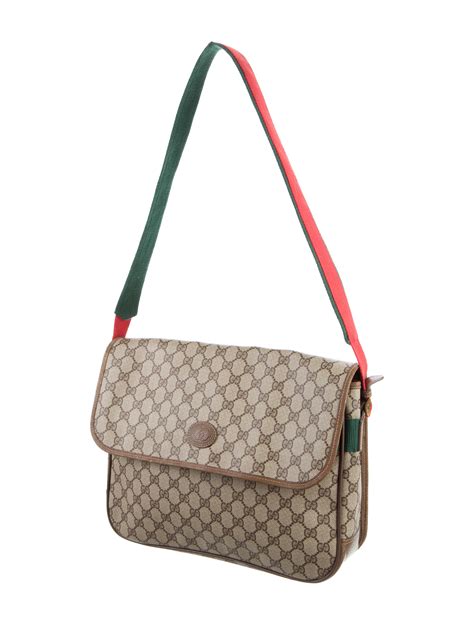 gucci vintage messenger bag|gucci messenger bag for sale.